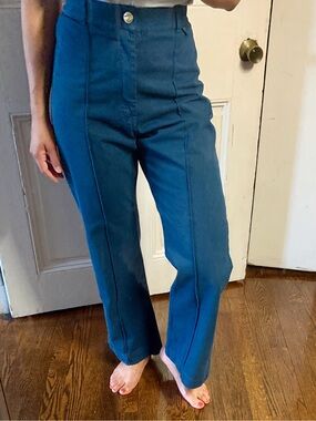 Big Bud Press Western Pants - Lagoon - EUC